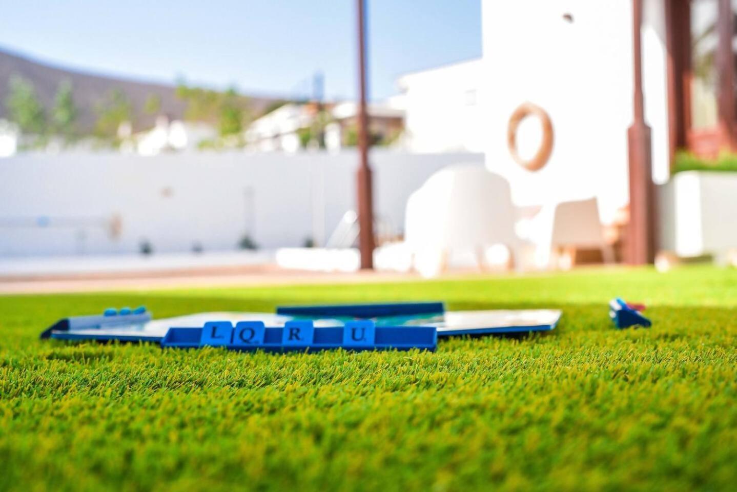 Agradable Y Familiar Con Piscina Casa Inima Villa Playa Blanca  Bagian luar foto